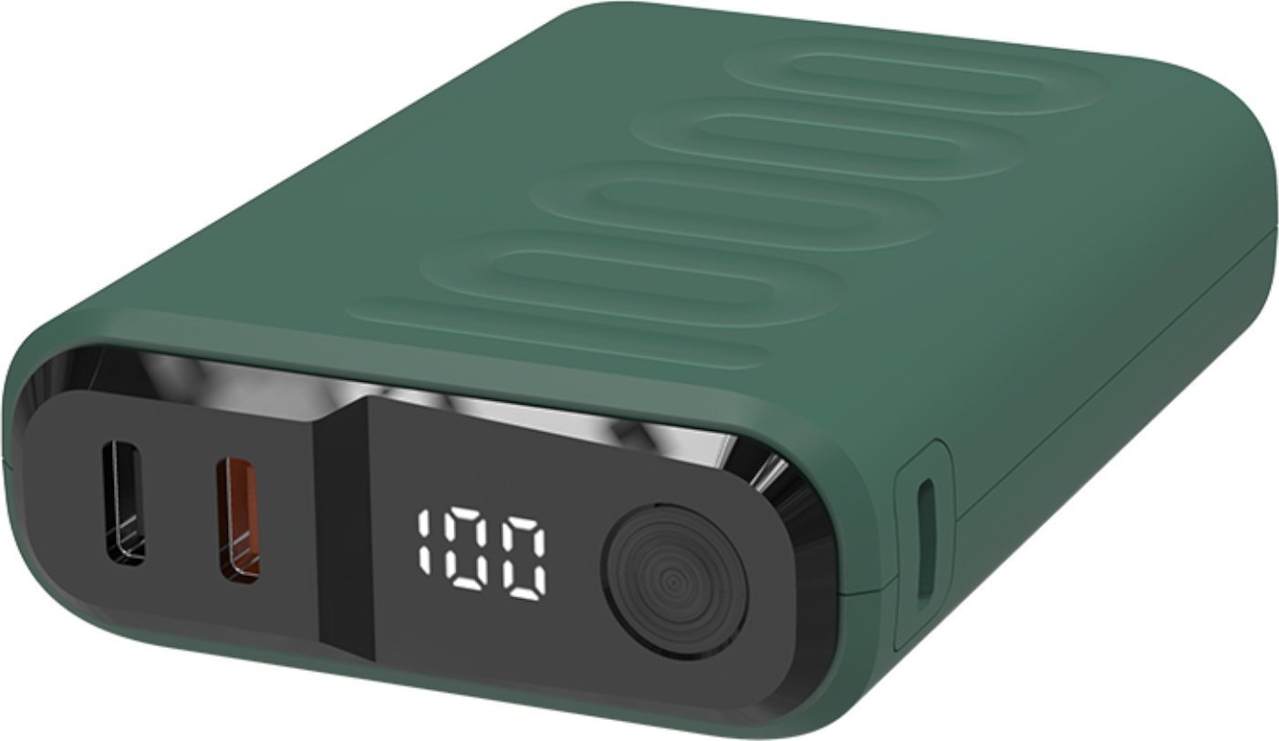 RealPower PB-10000C PD+ 10000 mAh Ciemny Zielony
