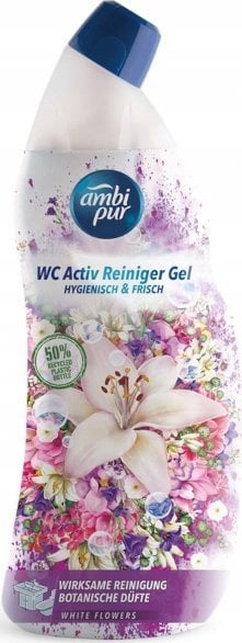 Ambi Pur Żel do WC 750ml White flowers