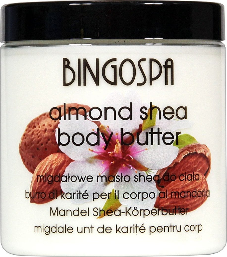 BingoSpa Migdałowe masło shea do ciała 250g