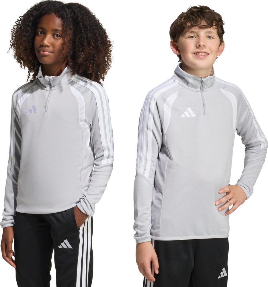 Bluza dla dzieci adidas Tiro 26 League Training Top szara KC3695 152cm
