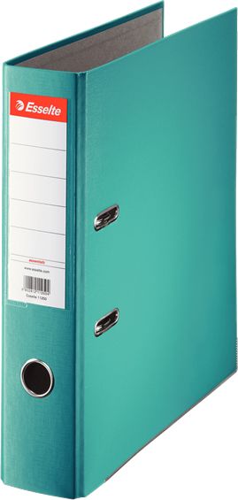 Segregator Esselte Ekonomiczny dźwigniowy A4 75mm turkusowy (10K008O)