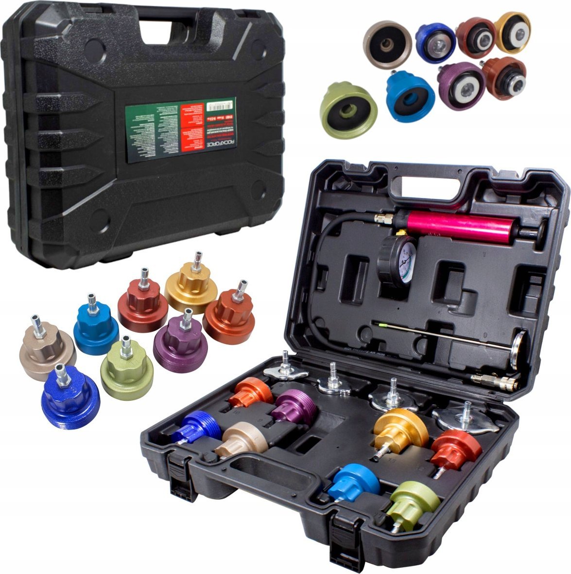 Rockforce Tester szczelności układu chłodzenia ch łodnicy