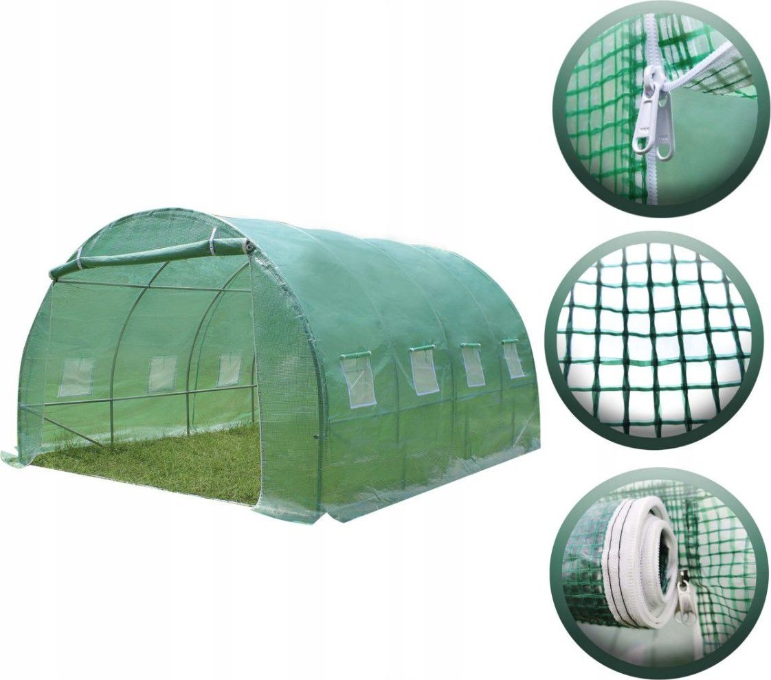 kontrast Folia na tunel ogrodowy 4,5x2x2m 9m2 bez stelaża