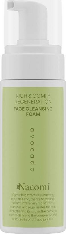 Nacomi Rich&Comfy Regeneration Oczyszczająca pianka do twarzy Avocado 150ml