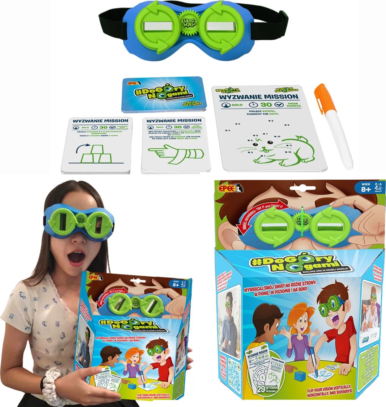 Epee Gra planszowa Do Góry Nogami seria 2