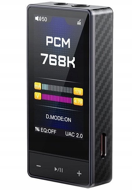 Wzmacniacz słuchawkowy FiiO QX13 - black - Przenośny DAC/AMP Hi-Res