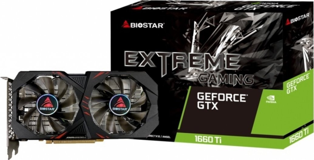 Karta graficzna Biostar GeForce GTX 1660 Ti 6GB GDDR6 (VN1666TF69)