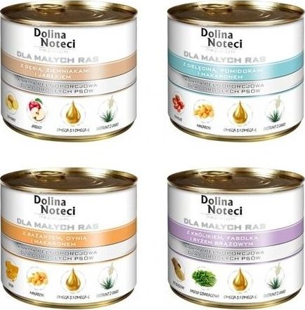 Dolina Noteci Dolina Noteci PREMIUM dla psów małych ras MIX Smaków 24x185g