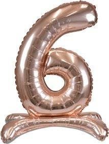 Arpex Balon foliowy stojący różowe złoto 6 90cm