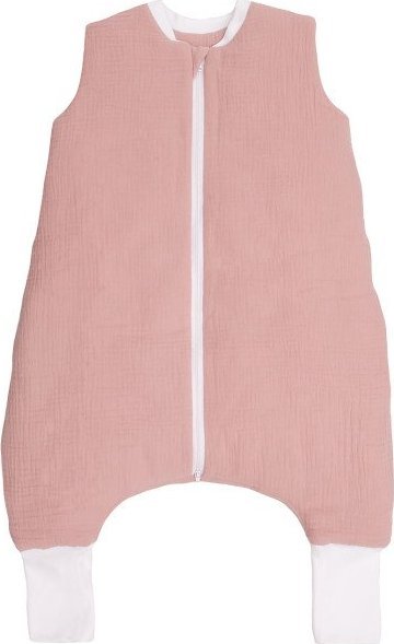 PULP BAMBOO Śpiworek Muślinowy z Ociepleniem i Nogawkami Różowy TOG 2,5 od 6m do 2,5lat