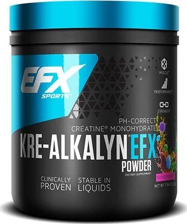 Active Edge EFX Sports - Kreatyna Kre-Alkalyn EFX Powder, Rainbow Blast, Proszek, 220g