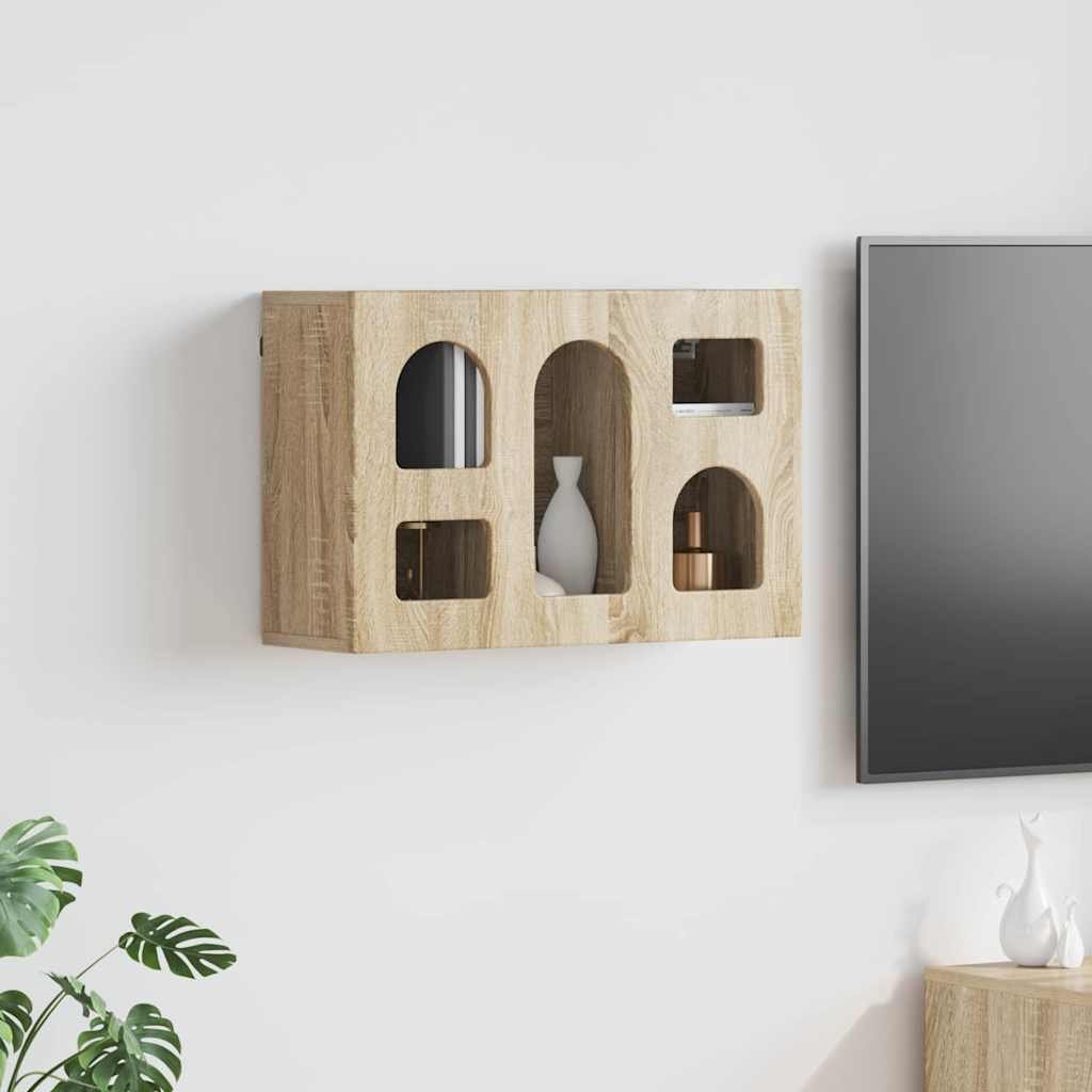 vidaXL Szafka wisząca z półką Dąb Sonoma 60 x 20 x 40 cm