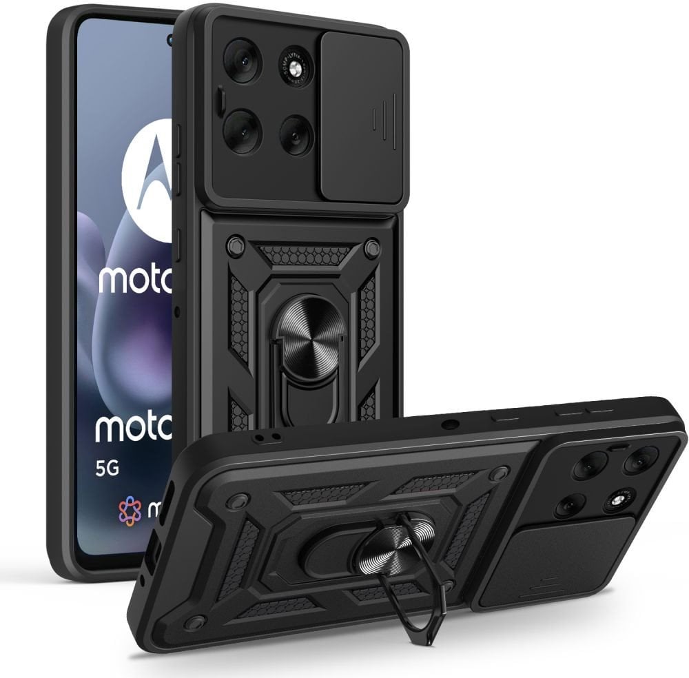 Etui Tech-Protect Camshield Pro do Motorola Moto G86 5G Black
