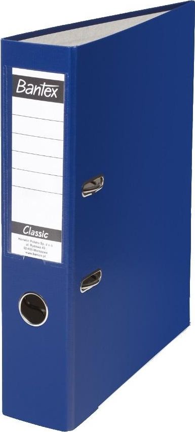 Segregator Bantex Classic 2-ringowy A4 75mm granatowy (371860)