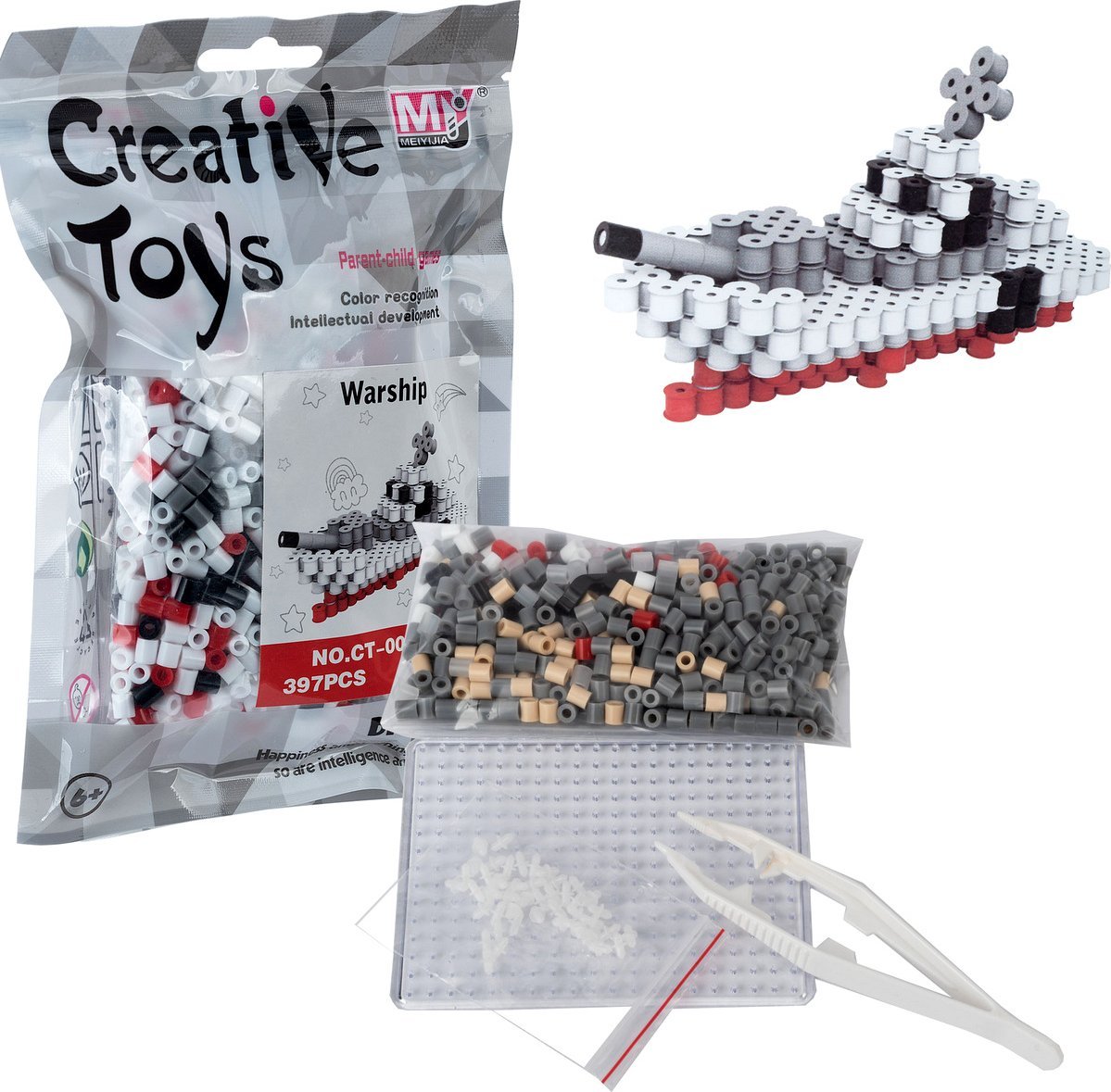 KORALIKI DO PRASOWANIA IRON BEADS WOJSKO pojazd