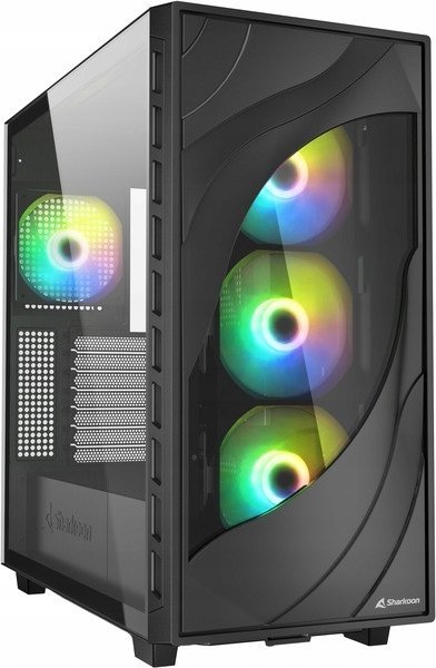 Obudowa Sharkoon Rebel C80G RGB czarna