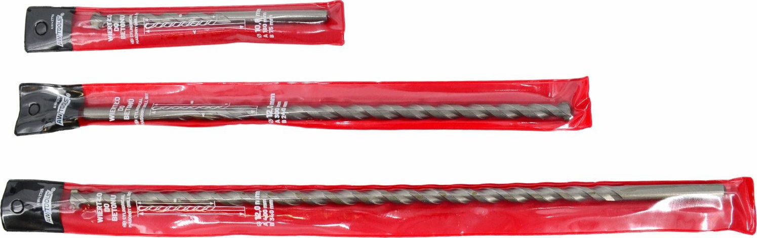 Wiertło AWTools do betonu walcowe 12mm (AW42785)