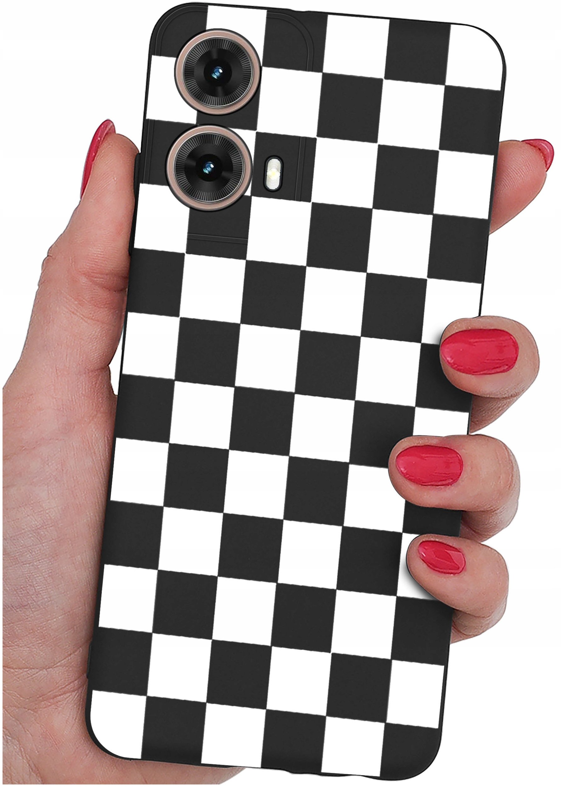 Etui do Motorola Moto G85 5G WZORY |SILIKONOWE MATT CASE