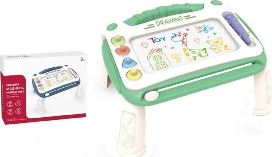 Stolik edukacyjny ze znikopisem na baterie