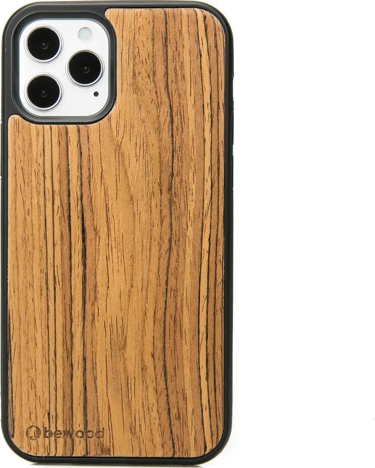 BeWood Drewniane Etui iPhone 12 / 12 Pro OLIWKA