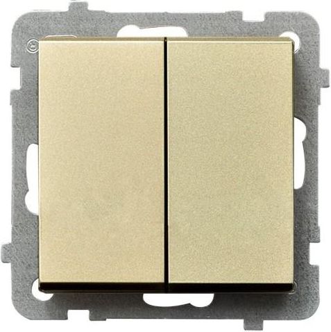 Ospel Łącznik świecznikowy Sonata 16AX IP20 szampański złoty (ŁP-2R/m/39)