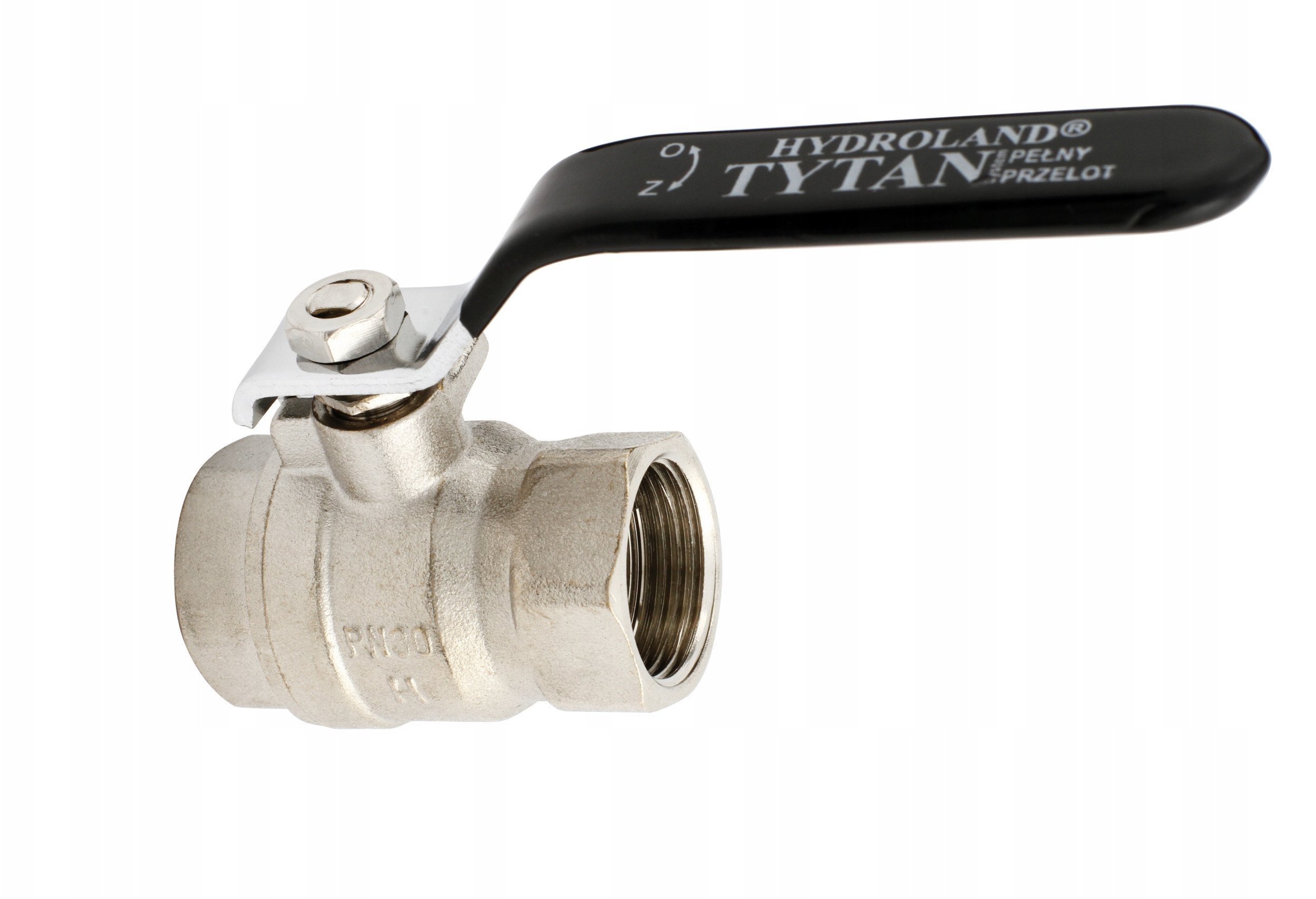 ZAWÓR KULOWY WODNY 3/8"" TYTAN W/W // ZKW-10-WW-R-H-TYTAN