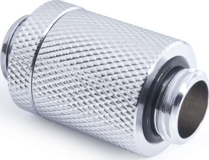 Alphacool Alphacool ES D-Plug 25,5-40,5mm, G1/4 AG auf G1/4 AG - chrome