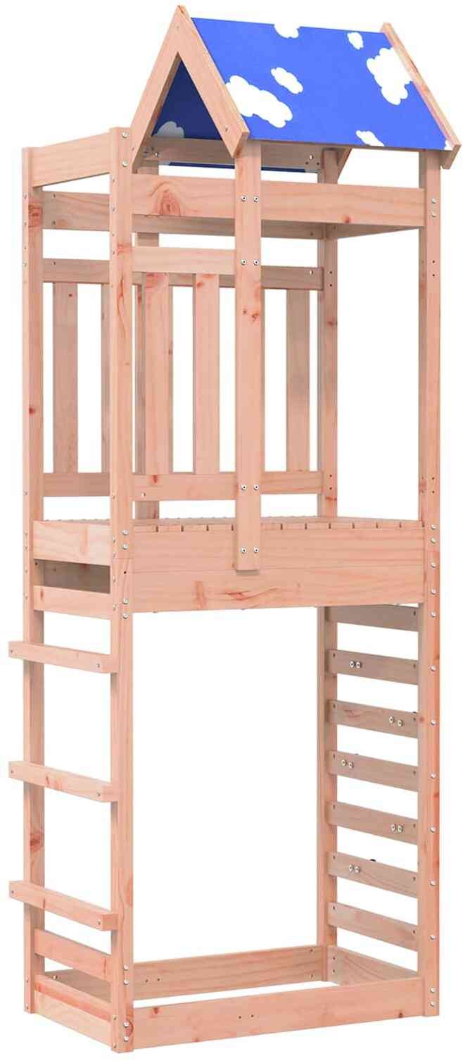 vidaXL Plac zabaw Brązowy 85 x 52,5 x 239 cm Drewno z litego douglasa