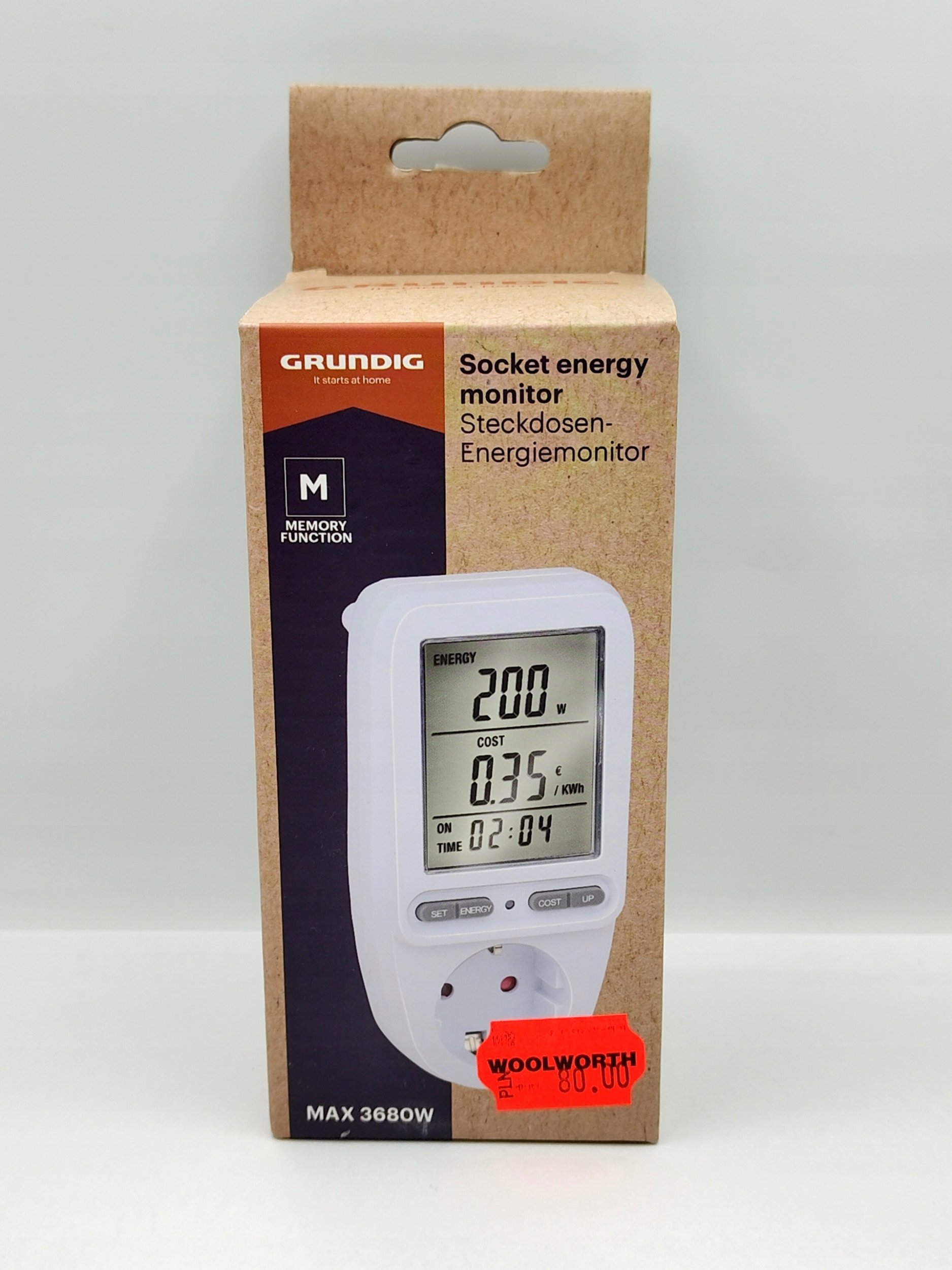 Schneider Electric Miernik elektryczny, biały