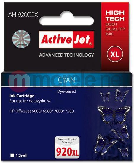 Tusz Activejet tusz AH-920CCX (HP 920XL)