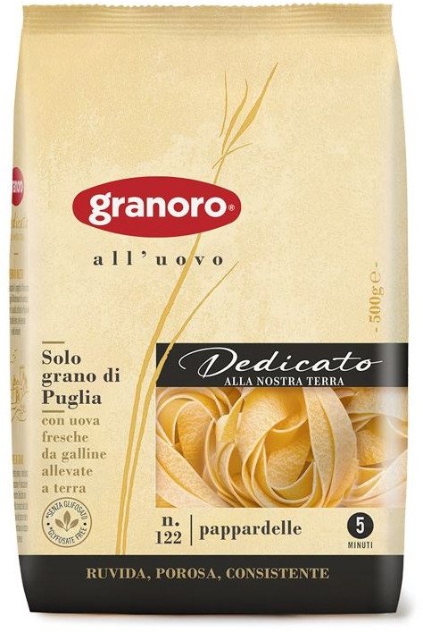 Makaron Dedicato Pappardelle Uovo N.122 500g - Granoro