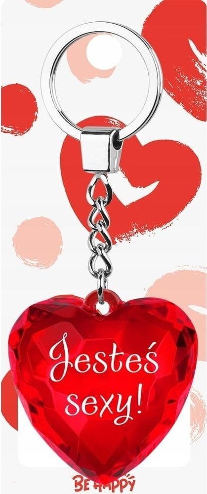 Brelok serce Jesteś sexy!
