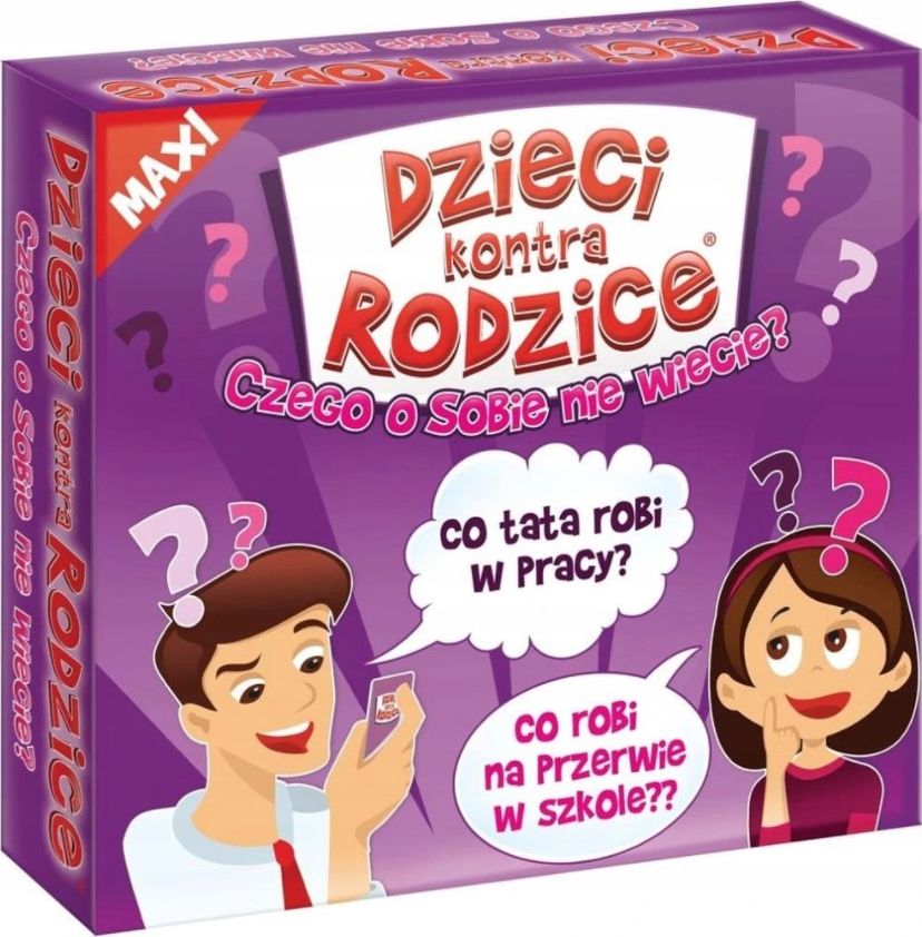 Kangur Dzieci kontra Rodzice Czego o sobie nie wiecie? Maxi