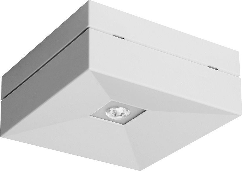 AWEX Oprawa awaryjna LOVATO II LED 3W (opt. universal) 350lm 1h jednozadaniowa biała LV2U/3W/CSE/X/WH - LV2U/3W/CSE/X/WH