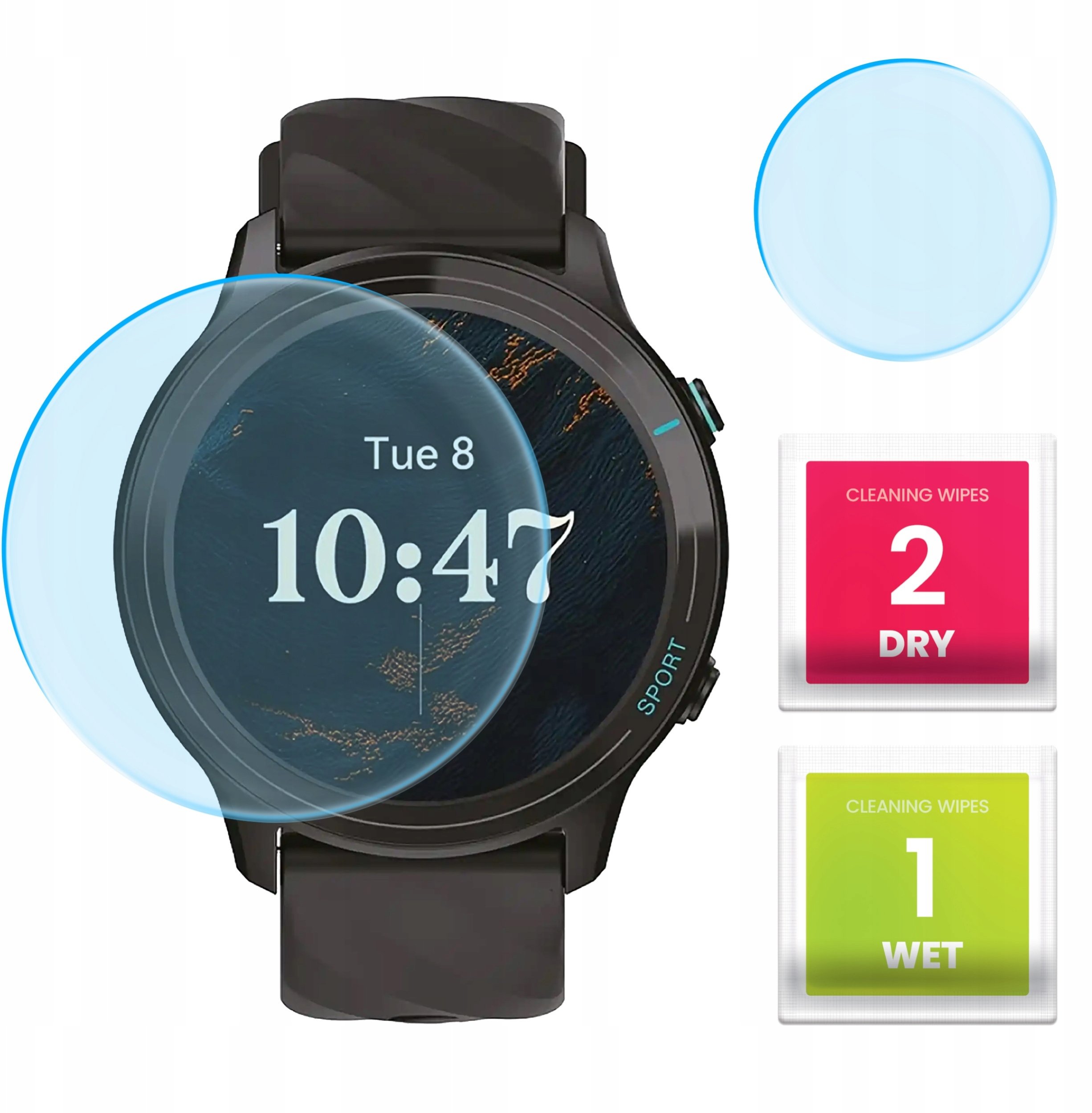 Hello Case Szkło Hybrydowe do TITMO O-100 9H