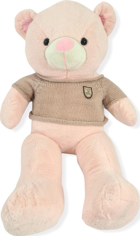 BLUBELL Duży Miś Pluszowy "Alinka" w ubranku 100 cm