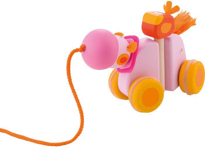 Sevi Hippopotam i ptaszek do ciągnięcia na sznureczku (82888)