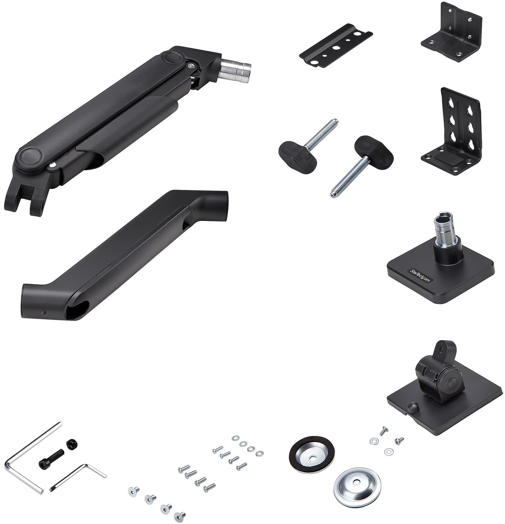 StarTech.com Monitor Desk Mount For 49" Ultrawide Curved Screen, Max 44lb - zestaw montażowy (ramię sprężynowe, ramię obrotowe, podstawa, uchwyt VESA,