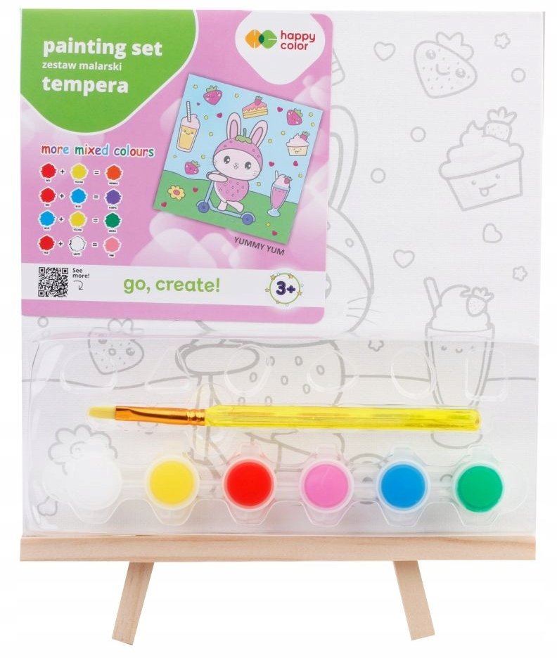 Zestaw do malowania Yummy Yum 9el HAPPY COLOR