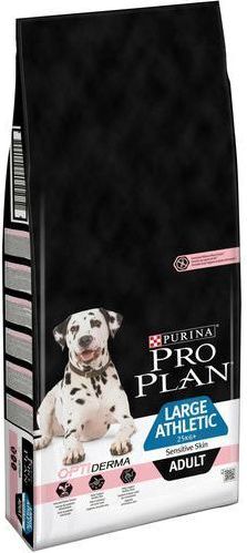 Purina Pro Plan Adult Large Athletic Sensitive Skin OptiDerma Łosoś 14kg