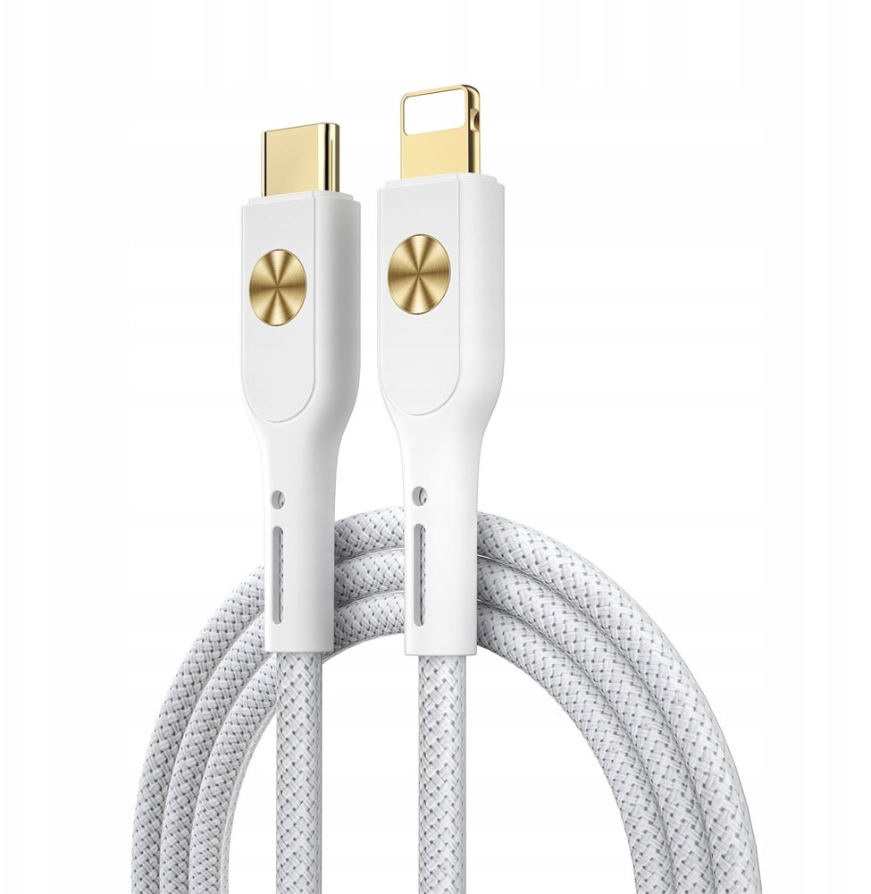WIWU 30W kabel typ C na lightning Wi-C035 biały