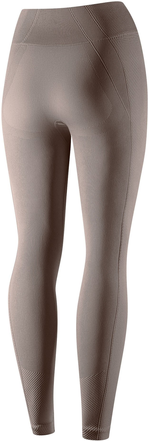 LE1397W Legginsy damskie CASUAL beżowy L