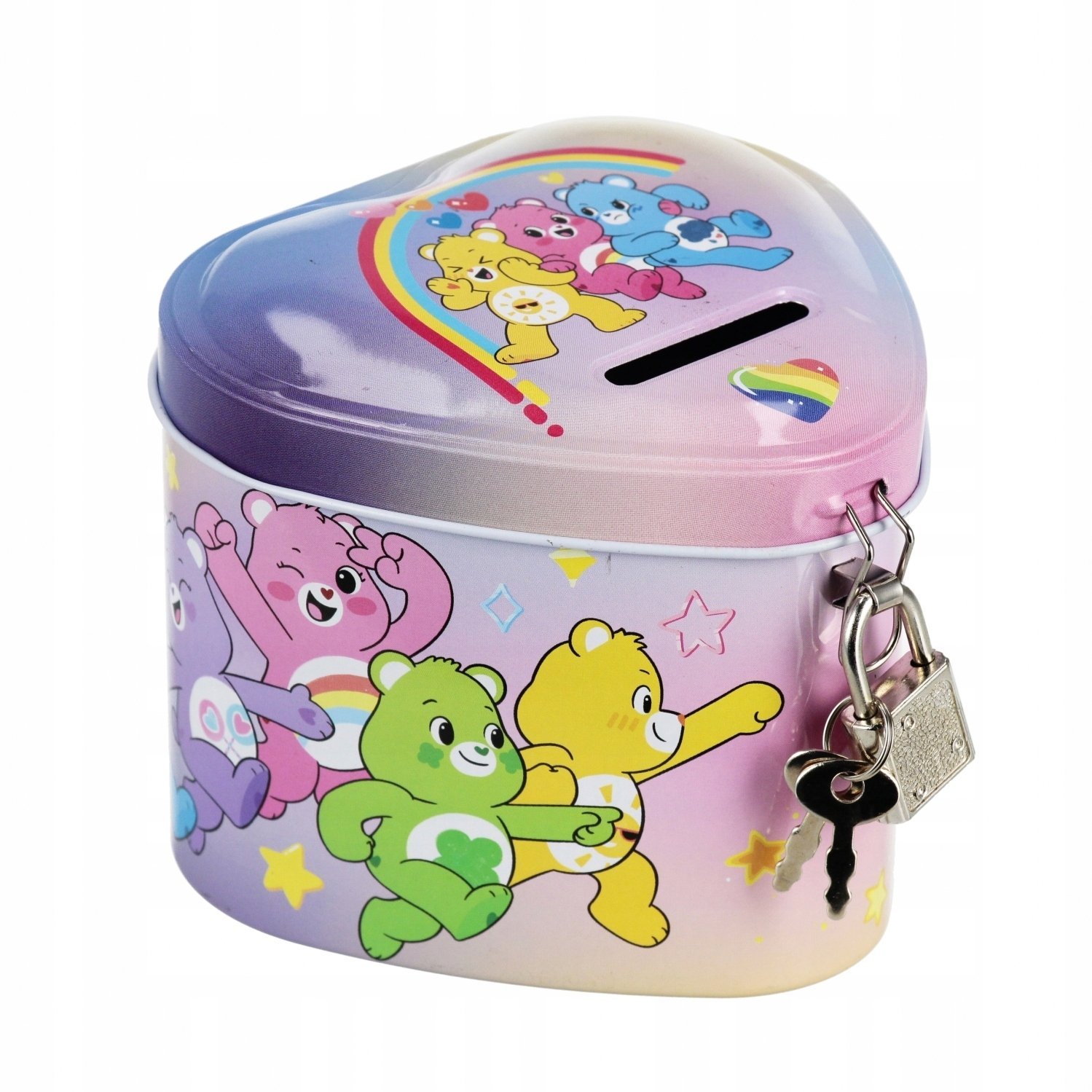 SKARBONKA MET ZAM SERCE CARE BEARS STK PB 6/24