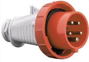 Polam Nakło Wtyczka przenośna izolowana 63A 3P+Z+N IP67 380V 3666-337