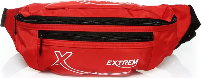 Bag Street Czerwona nerka saszetka na pas EXTREM 65