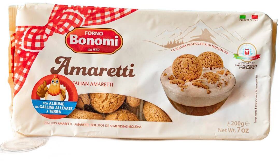 Ciastka migdałowe Amaretti 200g - Bonomi