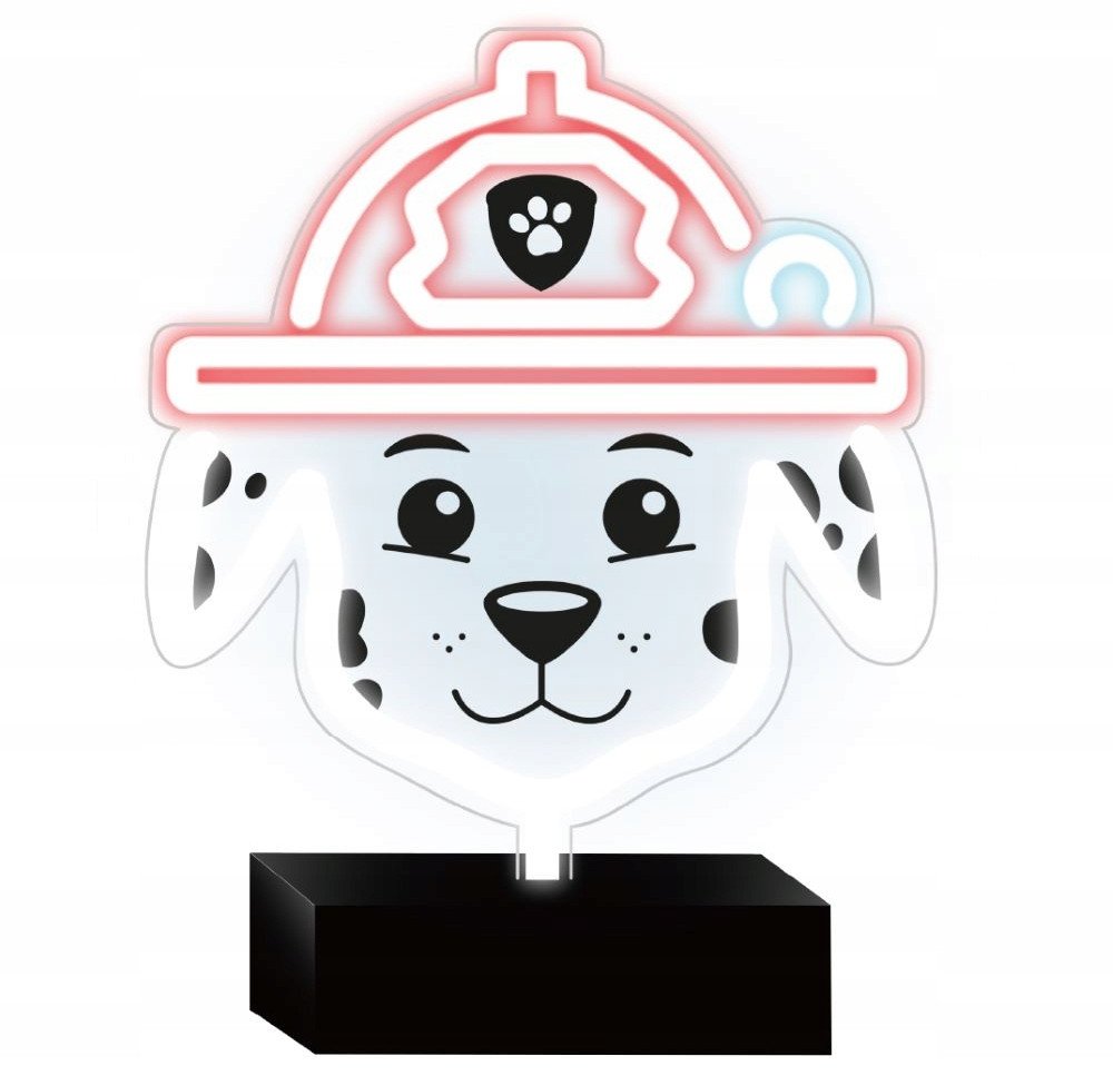 PAW PATROL Led neon lamp on a stand for children Paw Patrol-Marshall 29726