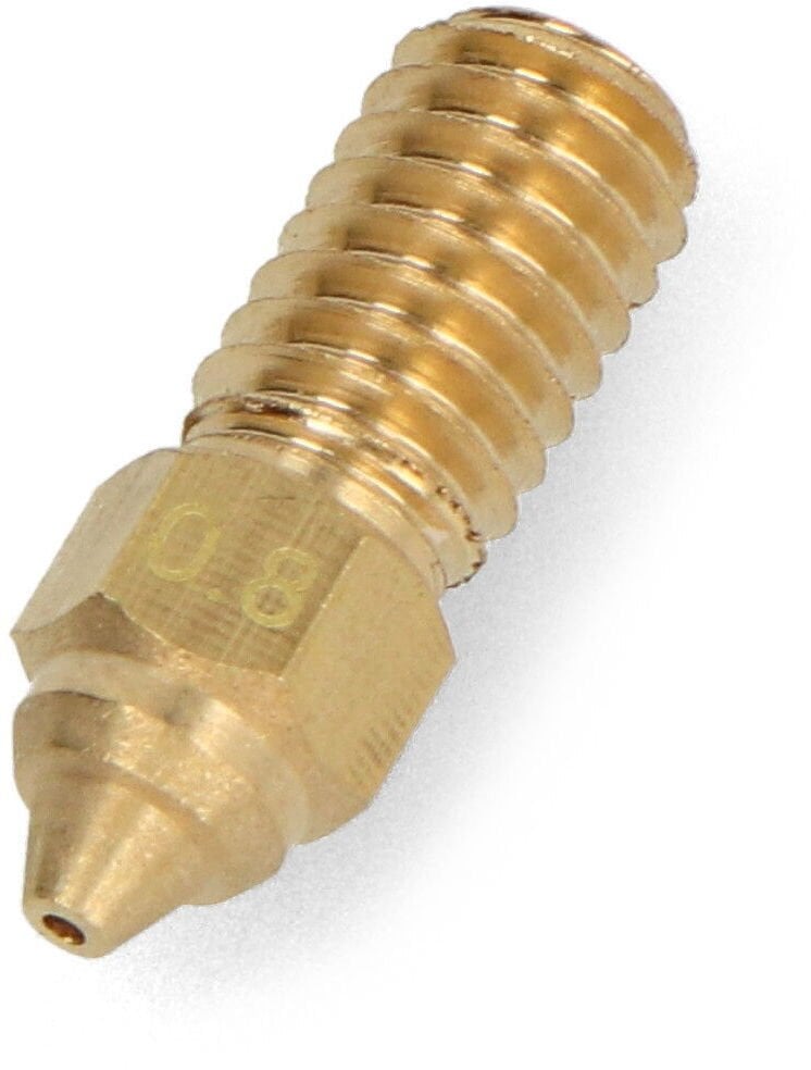 Drukarka 3D Elegoo Dysza 0,8mm do drukarek 3D Neptune 4/4 Pro - filament 1,75mm - mosiądz