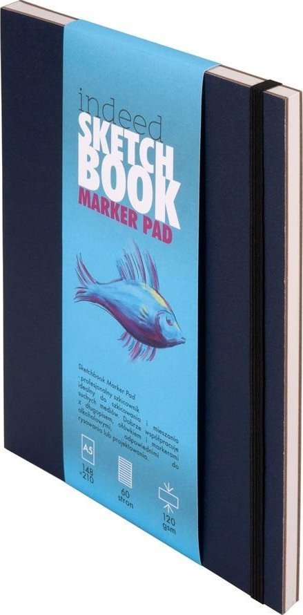 Szkicownik Indeed Marker Pad A5 granatowy