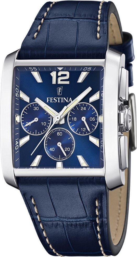 Zegarek Festina Zegarek męski Festina F20636-2 niebieski